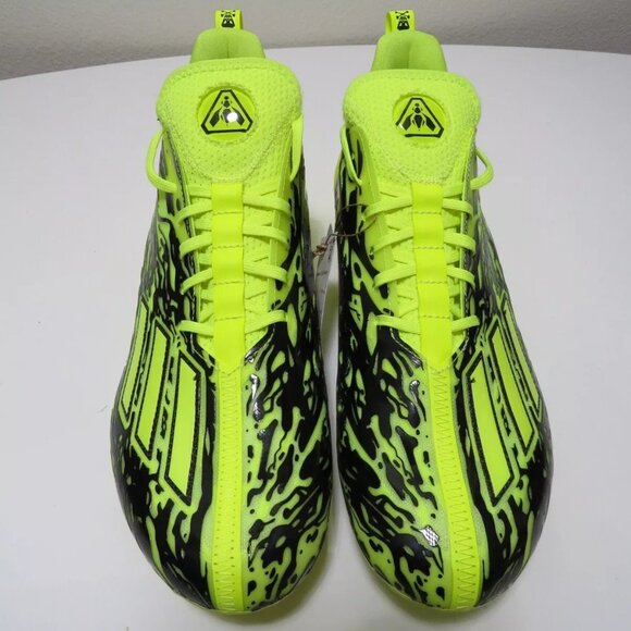 Adidas Adizero 12.0 Poison Fluorescent Yellow Football Cleats IG7218 Men… - Picture 5 of 8